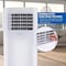 Serenelife Portable Air Conditioner - Compact Home A/C Cooling Unit with Built-in Dehumidifier & Fan Modes, Inc SLPAC805W - alternate 2